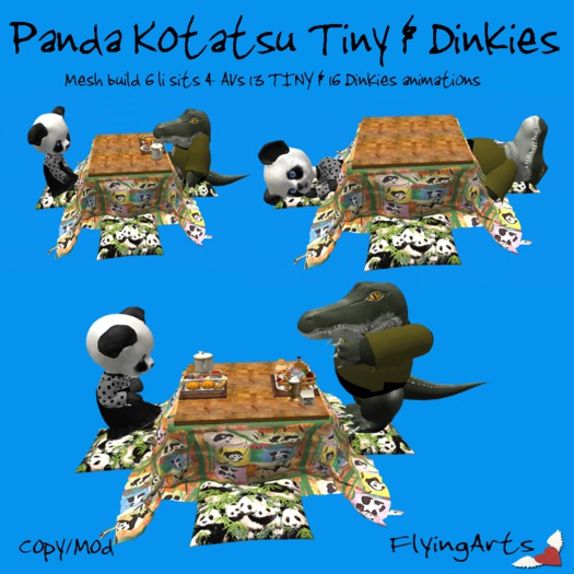 !FA! Kotasu Panda Tiny Dinkies