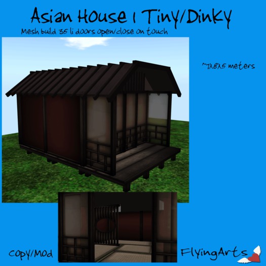 !FA! Asian House TIny Dinkies