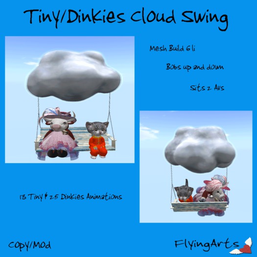 !FA! Cloud Swing Tiny Dinkies