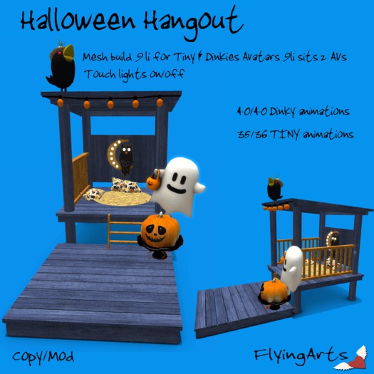 !FA! Halloween Hangout Tiny Dinkies