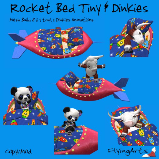 !FA! Rocket Bed Tiny Dinkies