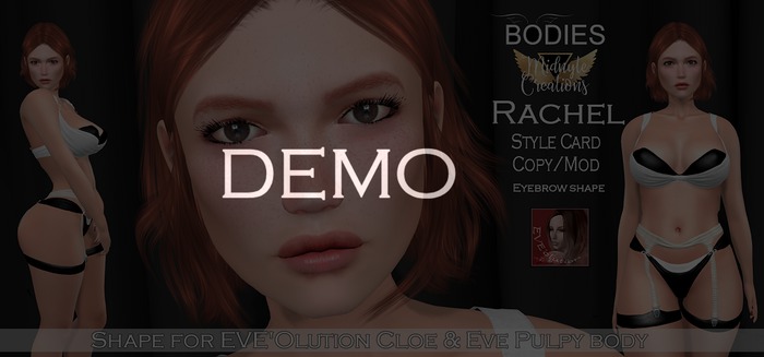 <MC>Rachel DEMO (EVE Cloe & Pulpy body) (add me)
