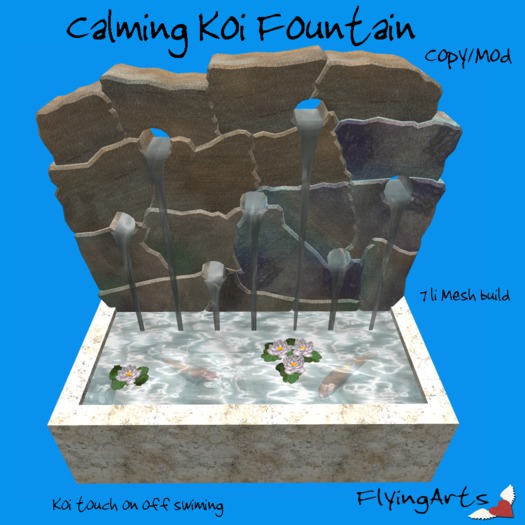 !FA! Calming Koi Fountain