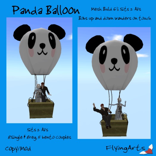 !FA! Panda Balloon