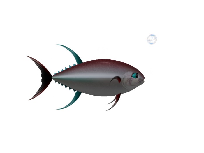 Second Life Marketplace - (7S) Rare Fish: Tuna 18 in