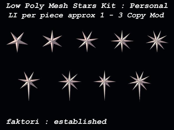 deco stars copy and mod