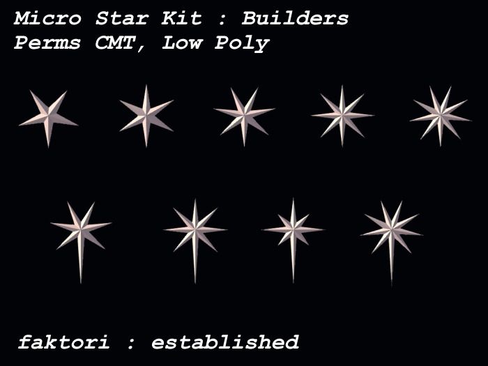 jewelry stars full perm