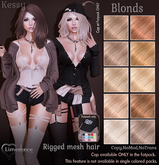 {Limerence} Kessy hair-Blonds