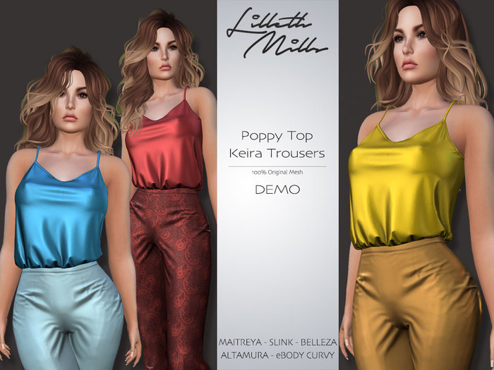LM Poppy Top  - DEMO