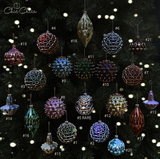  :::ChicChica::: Christmas ornaments #11 