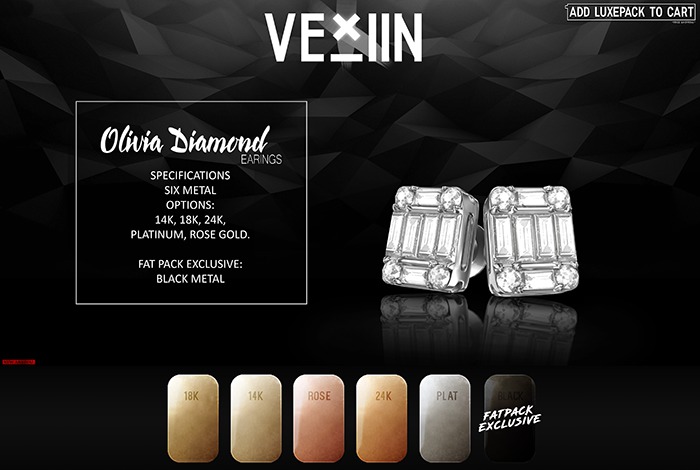[VEX] Olivia Studs Fatpack