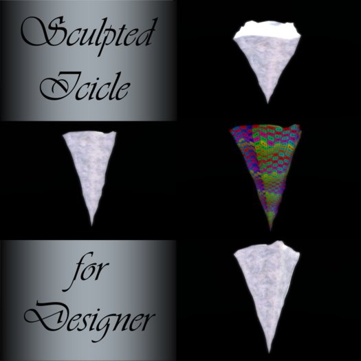 icicle eiszapfen sculpty uv-map full perm