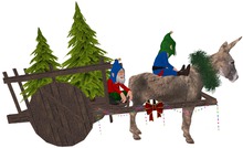 Christmas Tree Mule Haul