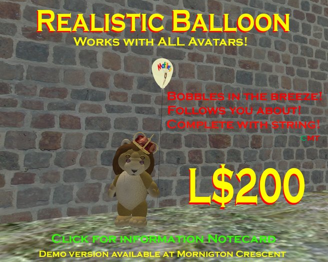 Green Balloon - SALE