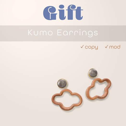 ASO! Kumo Earrings GIFT