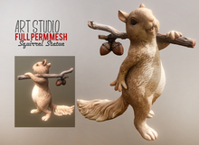 Art Studio.FULL PERM \\ Squirrel Statue