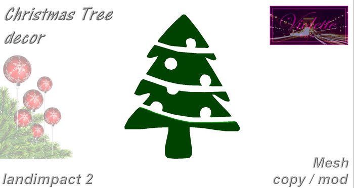 Christmas Tree decor mesh 