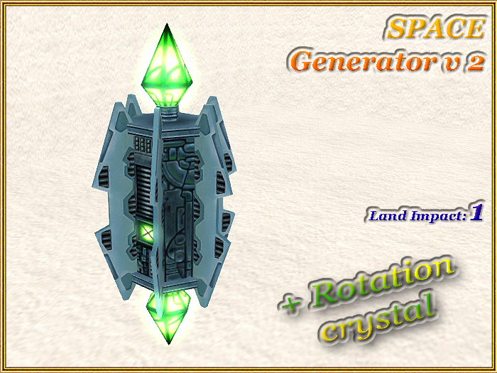 SPACE Generator v2 (1 LI) ( Full perm )