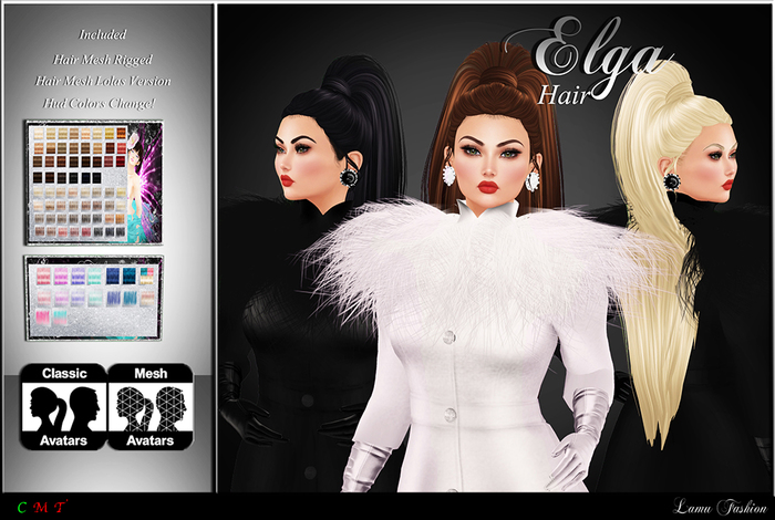 -Lamu Fashion-Hair Mesh *Elga* DEMO