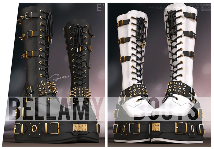 [Enchante'] - Bellamy Boots - BASE PACK