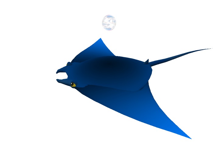 (7S) Rare Fish: Manta Ray