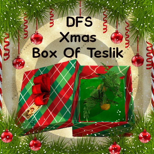 DFS Xmas Box Of Teslik TEXTURE