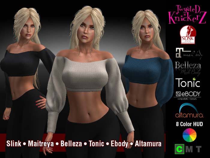 ::TK:: Isla Cropped Knit Sweater