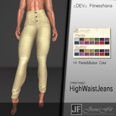 [JuneFit] FitnessNana_HighWaistJeans