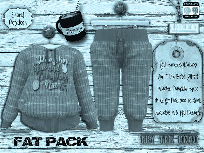 < SP > Fall Sweats for TD & Bebe - Fat Pack