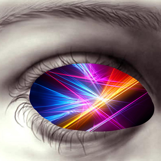 Rainbow Eyes-Explosion HD *Hidden~Surface*
