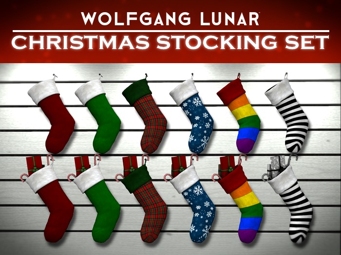 Wolfgang Lunar Christmas Stocking Set Delivery Box