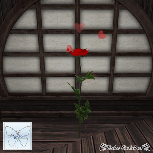 {Papillon} A Small Loving Rose