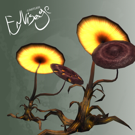 [[E:L]] Heritage Mushroom Trees (Midnight)