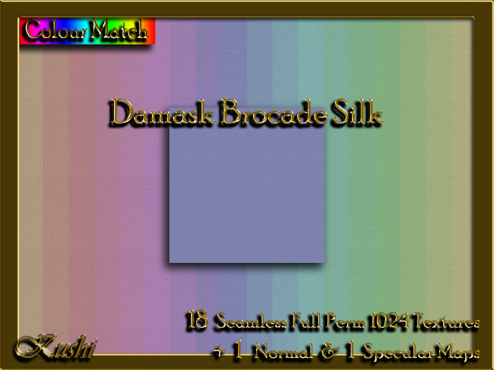 Damask Brocade Silk Solids Textures