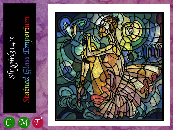 SGE011 Stained Glass Panel Box