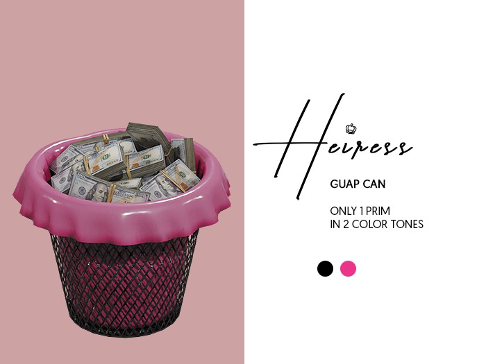 [H] Guap Can - Pink [ADD]