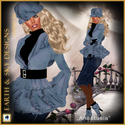 Anastasia blue - Earth & Sky Design