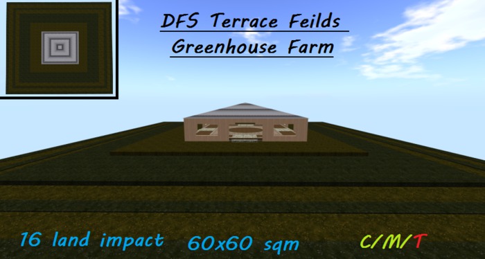 Second Life Marketplace - DFS Terrace Feilds Greenhouse Farm