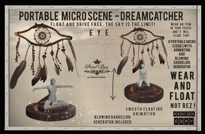 PIXEL BOX - Dreamcatcher Eye for FLY - UNPACK WEAR
