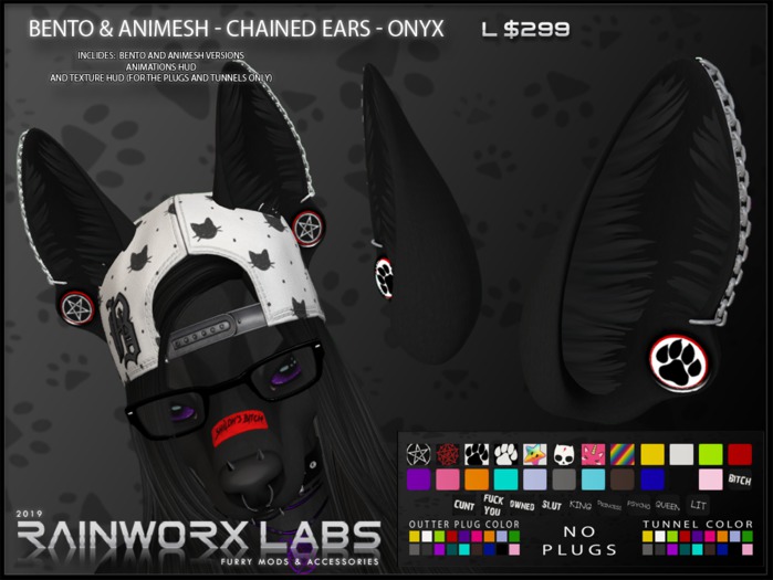 [RL] BENTO & ANIMESH - CHAINED EARS - ONYX