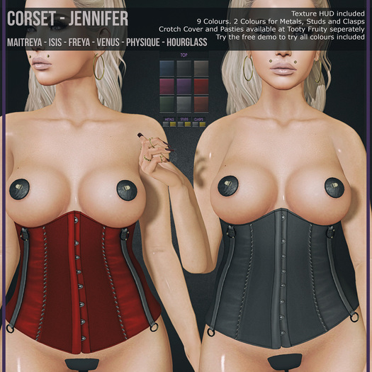 Tooty Fruity - Corset - Jennifer