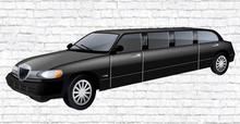  Limousine Wall Decal 