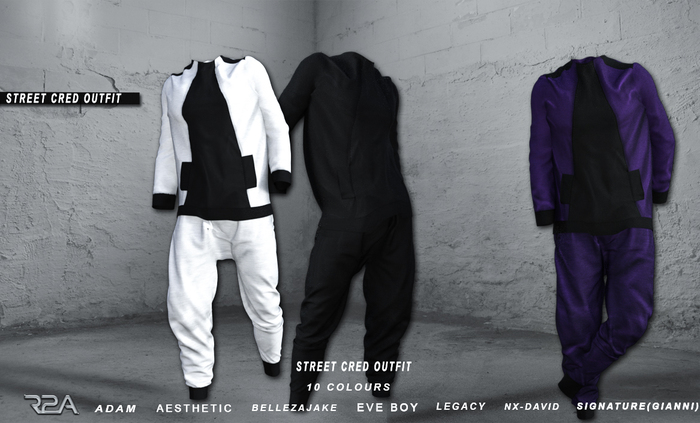R2A STREET CRED OUTFIT W/HUD