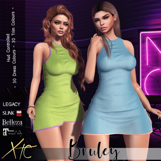 -XTC- Bruley Dress [Add] 30 Colours