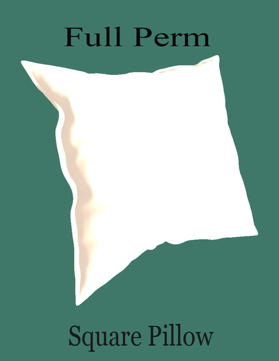 Full Perm Square Pillow