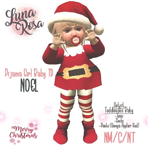 ::.Luna Rosa:.:Pijama Baby TD - Noel