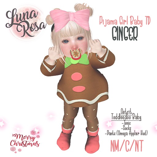 ::.Luna Rosa:.:Pijama Baby TD -Ginger