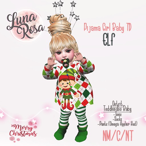 ::.Luna Rosa:.:Pijama Girl Baby TD - Elf2