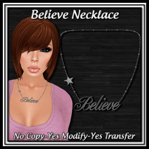 *ICED* Believe Necklace