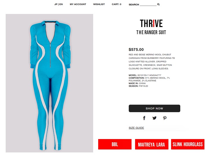 THRIVE: Ranger Suit - Icy